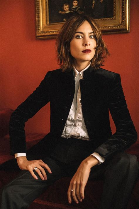 alexa chung suit